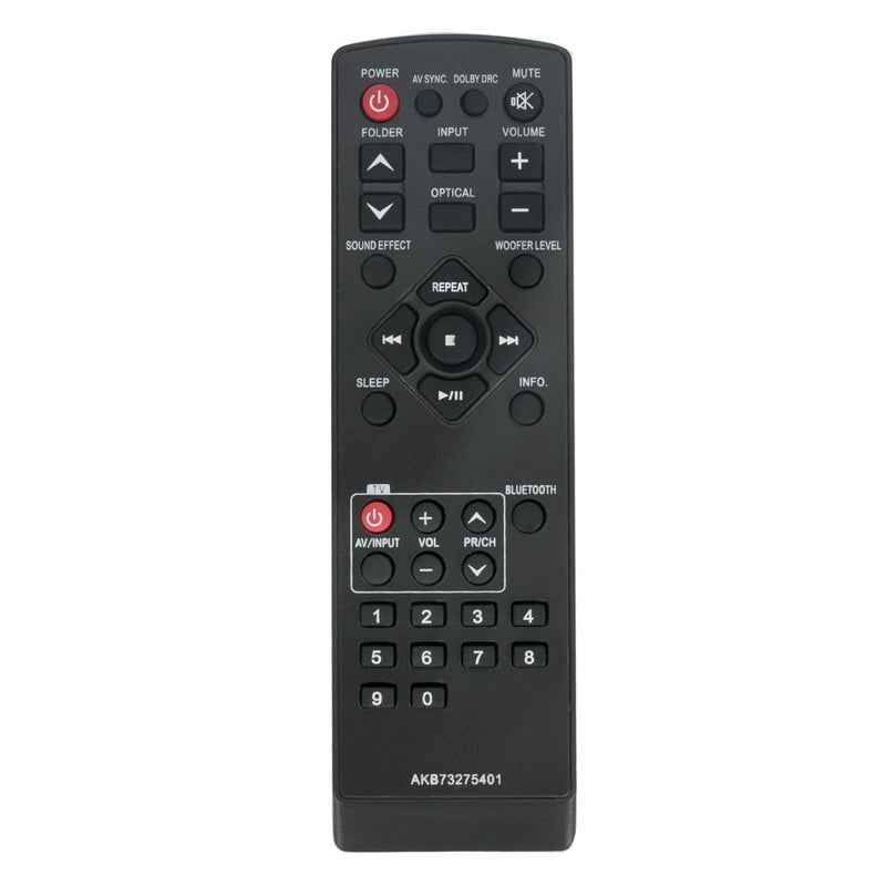 econtrolly New Replaced Remote Control AKB73275401 for LG Sound Bar Remote Control NB3510A LSB316 HLS36W-NB LSB316 NB3510A SHS36-D HLS36W SHS36-D NB3510A - Image 1